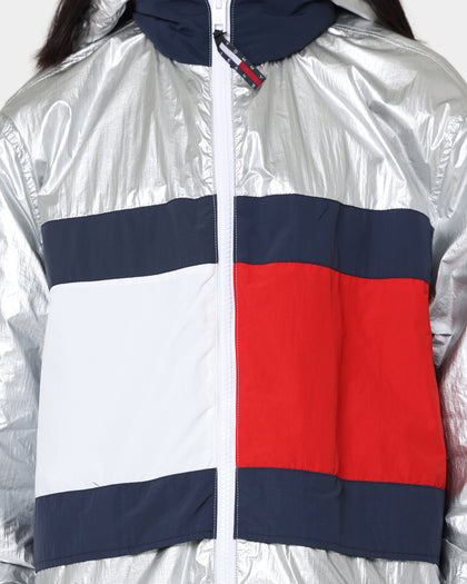 Tommy Jeans Reversible Archive Chicago Windbreaker Twilight Navy/Multi