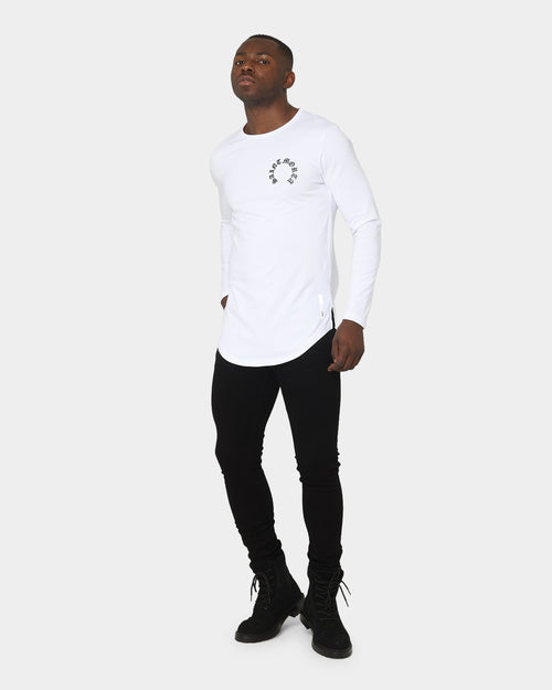 Saint Morta Humanity El Duplo Long Sleeve T-Shirt White