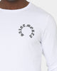 Saint Morta Humanity El Duplo Long Sleeve T-Shirt White
