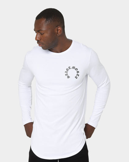 Saint Morta Humanity El Duplo Long Sleeve T-Shirt White