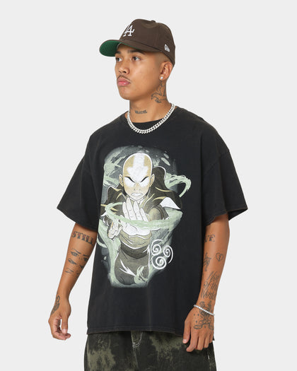 Goat Crew x Avatar: The Last Airbender Air Elements Vintage T-Shirt Black Wash