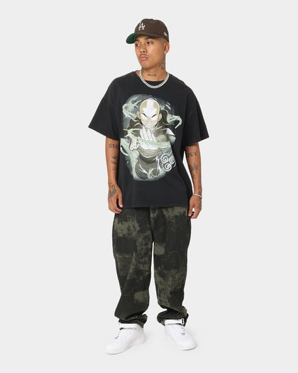 Goat Crew x Avatar: The Last Airbender Air Elements Vintage T-Shirt Black Wash
