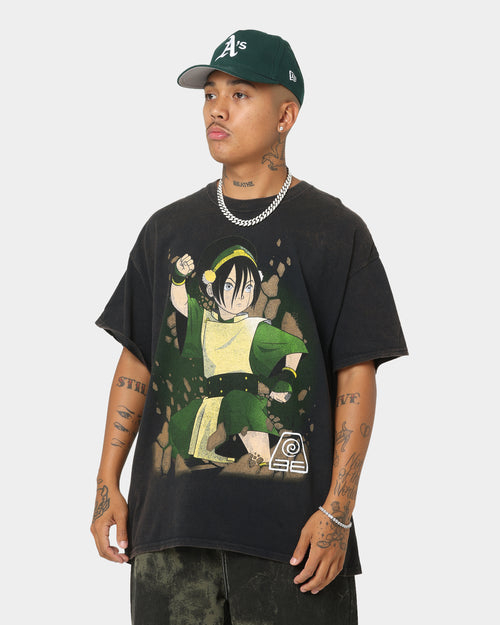 Goat Crew x Avatar: The Last Airbender Earth Elements Vintage T-Shirt Black Wash