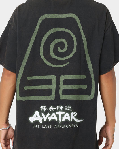 Goat Crew x Avatar: The Last Airbender Earth Elements Vintage T-Shirt Black Wash