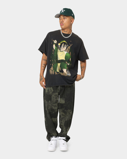 Goat Crew x Avatar: The Last Airbender Earth Elements Vintage T-Shirt Black Wash