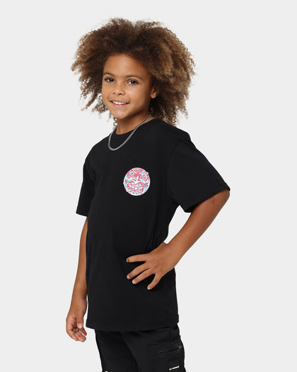Santa Cruz Kids' Decoder Roskopp T-Shirt Black