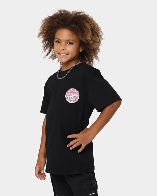 Santa Cruz Kids' Decoder Roskopp T-Shirt Black