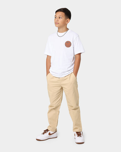 Santa Cruz Kids' Reverse MFG Dot T-Shirt White