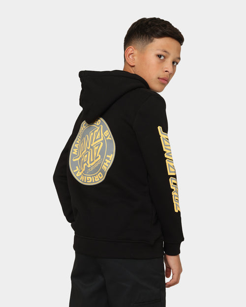 Santa Cruz Kids' Reverse MFG Dot Pullover Hoodie Black