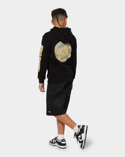 Santa Cruz Kids' Reverse MFG Dot Pullover Hoodie Black