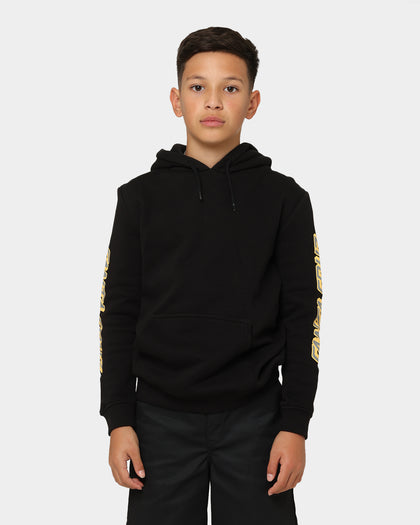 Santa Cruz Kids' Reverse MFG Dot Pullover Hoodie Black