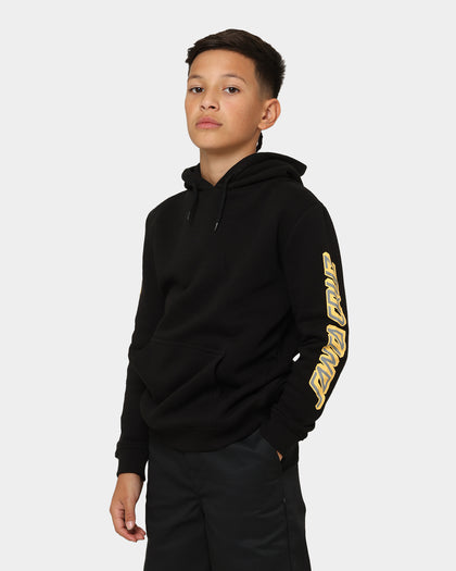 Santa Cruz Kids' Reverse MFG Dot Pullover Hoodie Black