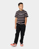 Santa Cruz Kids' Solid Stripe Yarn Dye T-Shirt Black Stripe