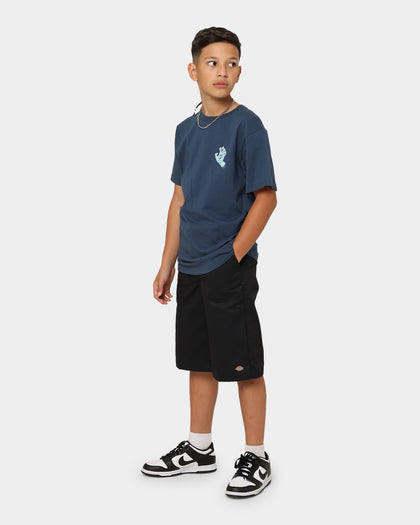 Santa Cruz Kids' Spiral Hand T-Shirt Navy