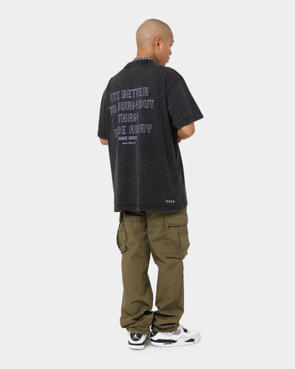 Dead Studios Flower Wave Vintage T-Shirt Vintage Black/Multi-Coloured