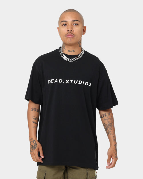Dead Studios Signature Logo T-Shirt Black/White