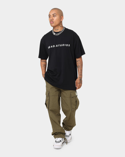 Dead Studios Signature Logo T-Shirt Black/White