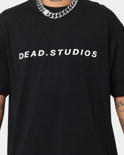 Dead Studios Signature Logo T-Shirt Black/White
