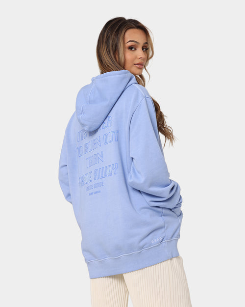 Dead Studios Flower Wave Hoodie Pale Blue