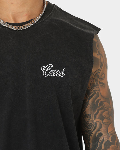 Carre Royal Muscle T-Shirt Washed Black