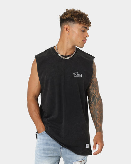 Carre Royal Muscle T-Shirt Washed Black