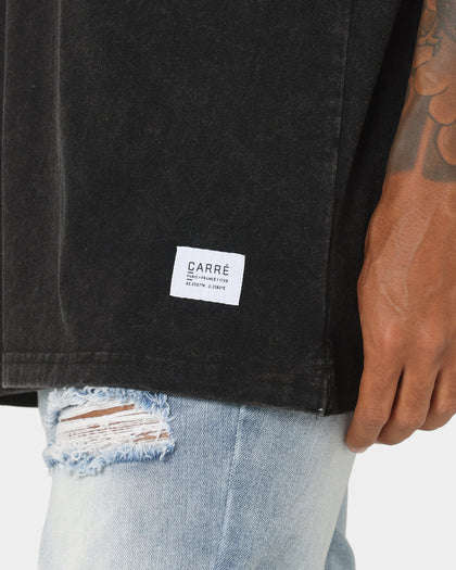 Carre Royal Muscle T-Shirt Washed Black