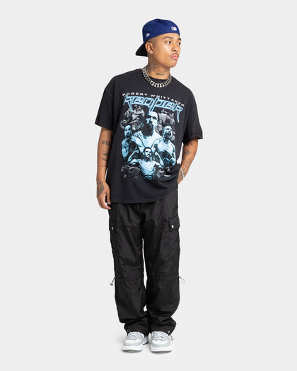 Goat Crew X Robert Whittaker Reaper Vintage T-Shirt Black Wash