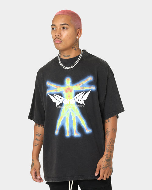 Loiter Human Condition Vintage T-Shirt Vintage Black