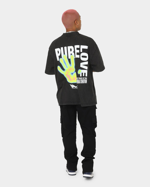 Loiter Human Condition Vintage T-Shirt Vintage Black