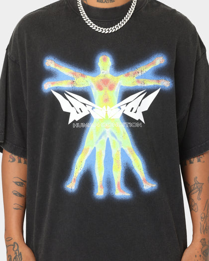 Loiter Human Condition Vintage T-Shirt Vintage Black
