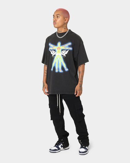 Loiter Human Condition Vintage T-Shirt Vintage Black