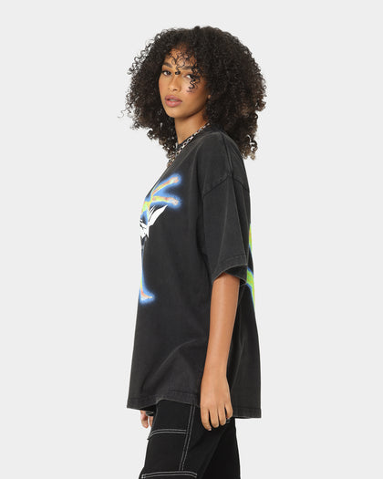 Loiter Human Condition Vintage T-Shirt Vintage Black