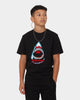 Santa Cruz Kids' Speed Wheels Shark Front T-Shirt Black