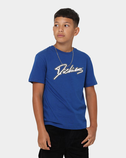 Dickies Kids' Linework T-Shirt Gulf Blue