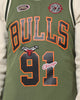 Mitchell & Ness Chicago Bulls Dennis Rodman #91 Flight Swingman Jersey Olive