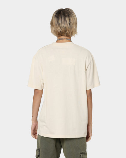 Mitchell & Ness Los Angeles Lakers Flight T-Shirt Faded Khaki