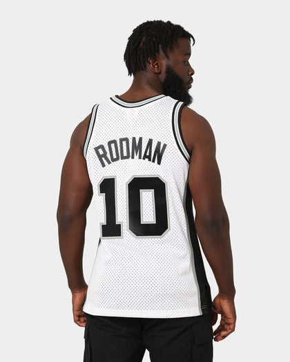 Mitchell & Ness San Antonio Spurs Dennis Rodman #10 '93-'94 Swingman Jersey White