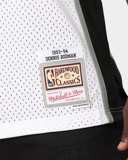 Mitchell & Ness San Antonio Spurs Dennis Rodman #10 '93-'94 Swingman Jersey White
