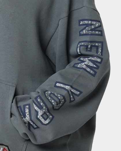 Majestic Athletic New York Yankees Bandana Paisley Wordmark Hoodie True Navy