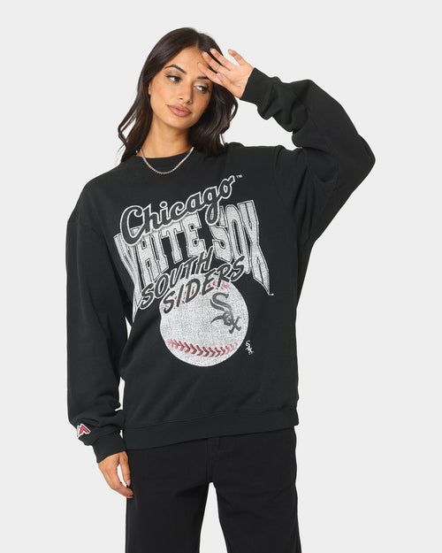Majestic Athletic Chicago White Sox MLB Nickname Crewneck Faded Black