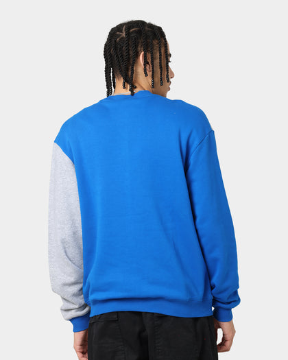 Majestic Athletic Los Angeles Dodgers Panel Block Crewneck Royal