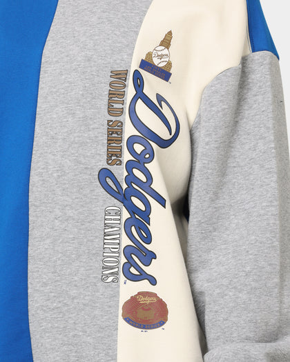 Majestic Athletic Los Angeles Dodgers Panel Block Crewneck Royal