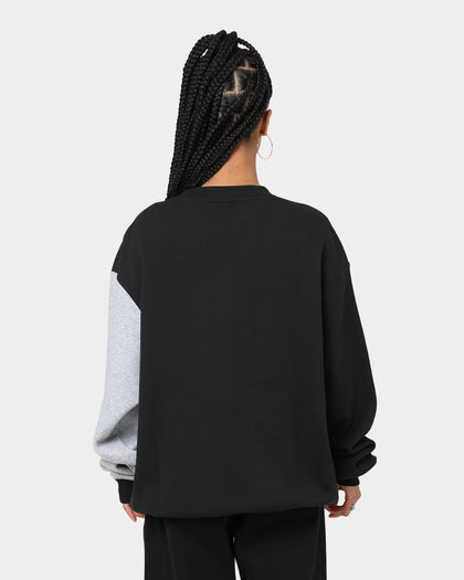 Majestic Athletic Las Vegas Raiders Panel Block Crewneck Black