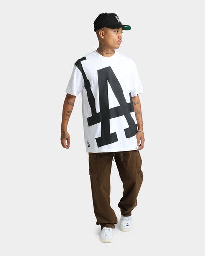 Majestic Athletic Los Angeles Dodgers Tonals Big Face Logo T-Shirt White