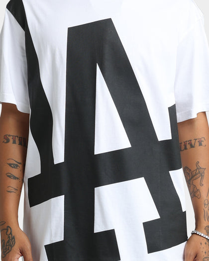 Majestic Athletic Los Angeles Dodgers Tonals Big Face Logo T-Shirt White