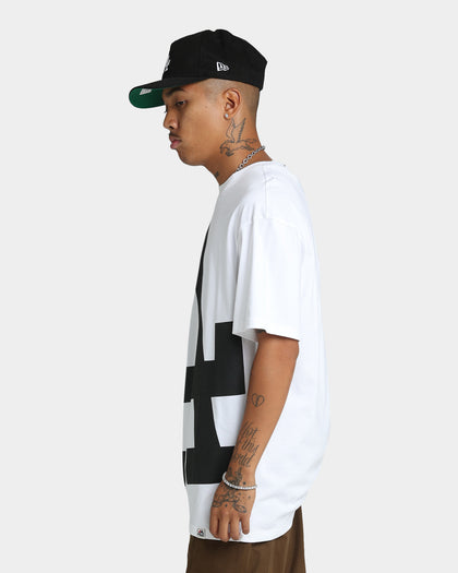Majestic Athletic Los Angeles Dodgers Tonals Big Face Logo T-Shirt White