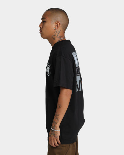 Majestic Athletic Las Vegas Raiders Tonals Graphics T-Shirt Black