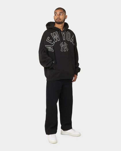 Majestic Athletic New York Yankees Tonals Oversized Hoodie Black