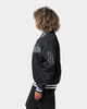 Majestic Athletic Los Angeles Dodgers Tonals Quilt Varsity Jacket Black
