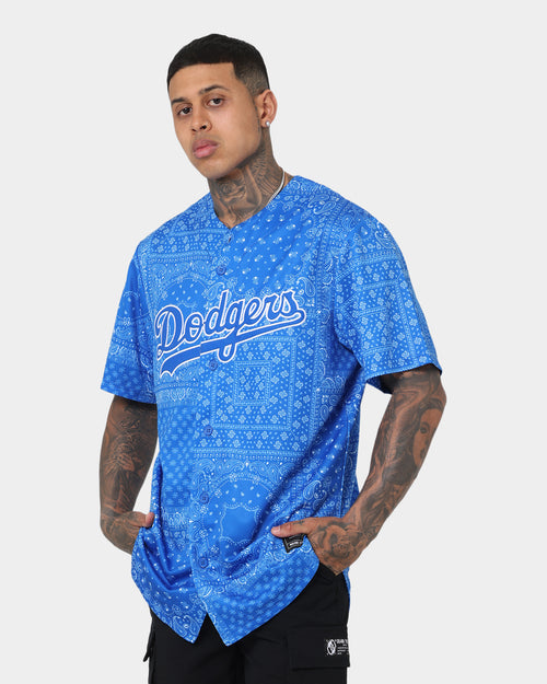 Majestic Athletic Los Angeles Dodgers Wordmark Replica Jersey Royal Blue